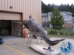 Creating an Artificial Narwhal Wildlife Mount